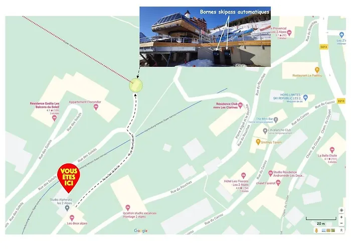 Apartman Le Scandinave Les Deux Alpes